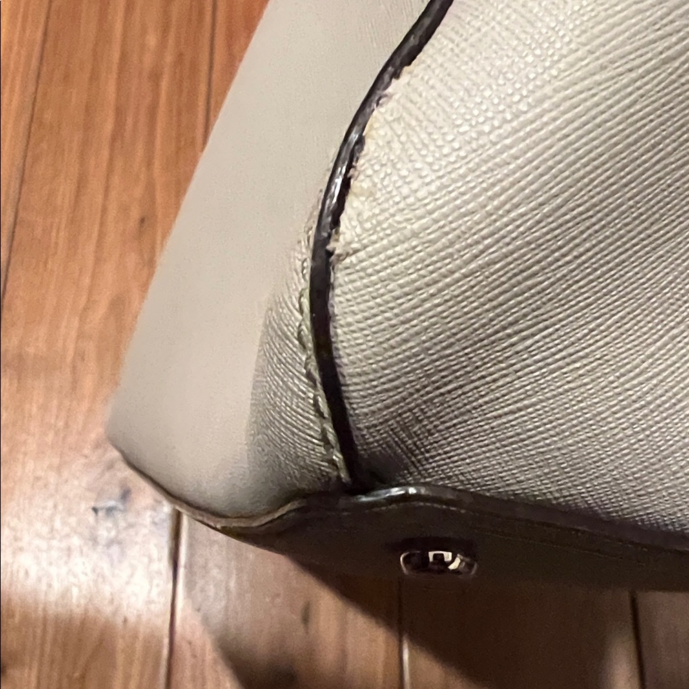 Kate Spade Taupe Satchel Bag. GUC - Picture 6 of 15